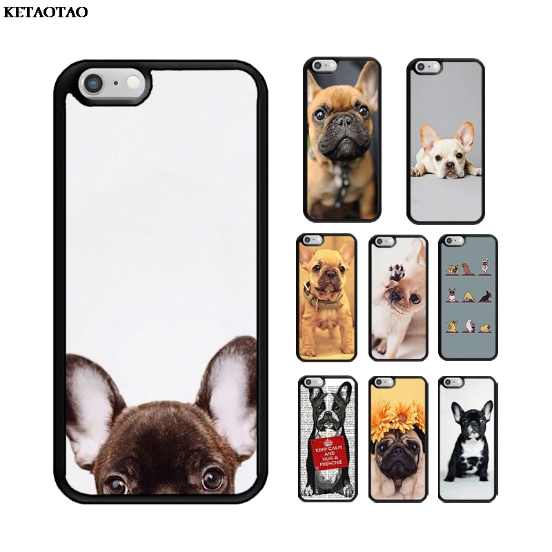 KETAOTAO Coque Французский бульдог Собака ТПУ Мягкий силиконовый чехол для телефона