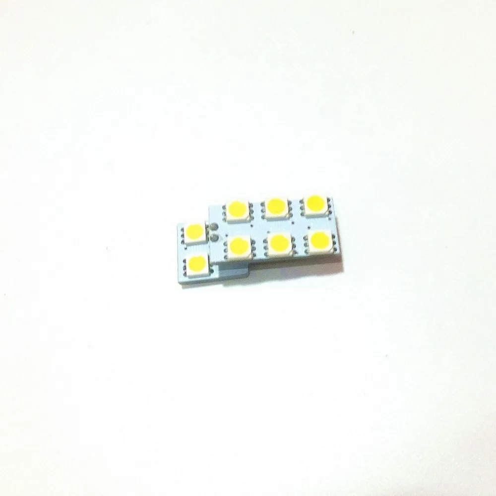 10 шт./партия светодиодные лампы для чтения салона автомобиля Volkswagen Touareg 5050 SMD 6000K