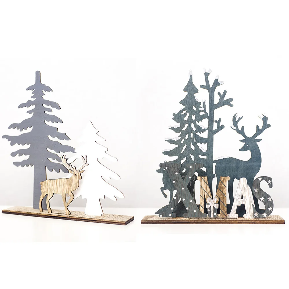 Креативные рождественские украшения 3D настольные домашние для рождественской