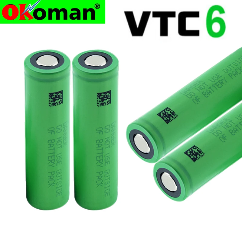 100% Оригинальный 3 7 в 3000 мАч литий ионный аккумулятор 18650 для us18650 vtc6 30A sony Игрушки