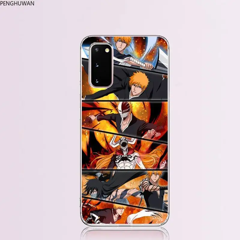 Отбеливатель Ichigo Kurosaki рукава Kuchiki DIY Роскошный чехол для телефона Samsung S9 plus S5 S6 S7 edge