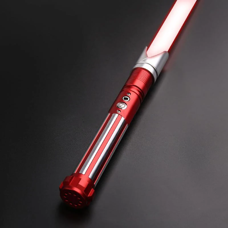 

Star Wars Lightsaber RGB Laser Sword Metal Handle Smooth Swing Foc Halloween Cosplay Gift Espada Luminous Toy
