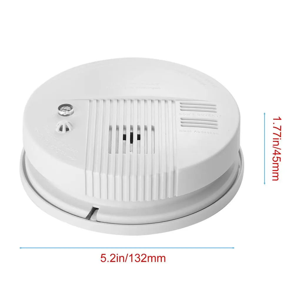 

6.5V-7.2V Low Voltage Alarm Alarm Current Below 12mA Alarm Sound Above 85db Easy Installation Photoelectronic Smoke Alarm
