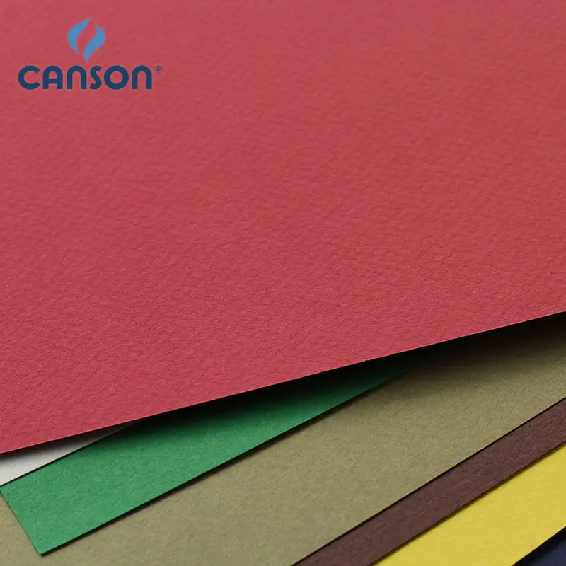 Французская мягкая Пастельная бумага Canson 8K Mi-Teintes цветная для рисования скетчей s