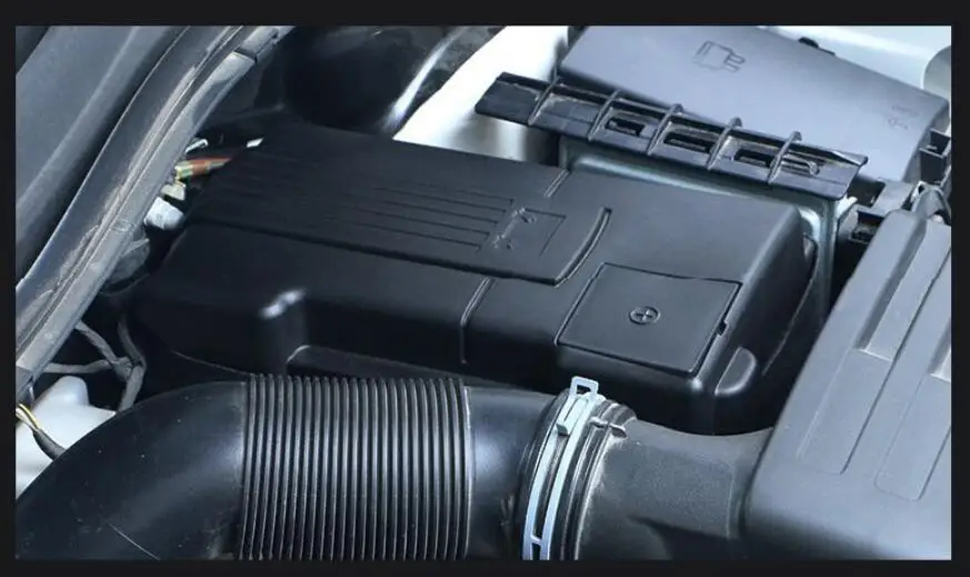 Защитная крышка для двигателя автомобиля с положительным отрицательным