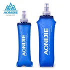AONIJIE SD09 SD10 250 мл 500 мл мягкая фляжка Складные бутылки для воды ТПУ бесплатно для бега гидратации сумка на талию жилет