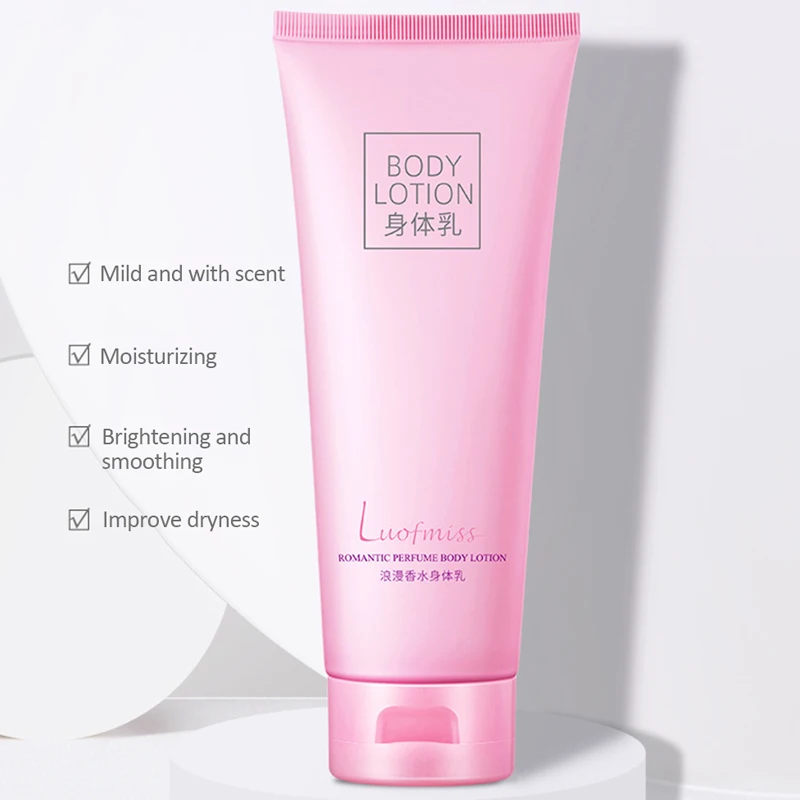 

100g Romantic Fragrance Body Lotion Deeply Moisturizing Hydrating Anti-Wrinkle Firming Cleansing Brightening Tone Skin Body Care
