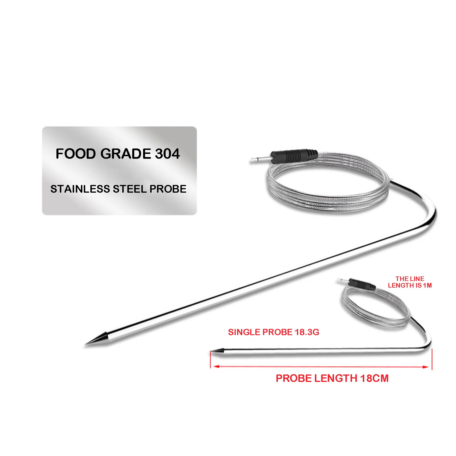 Цифровой термометр с ЖК дисплеем электронный кухонный прибор для измерения