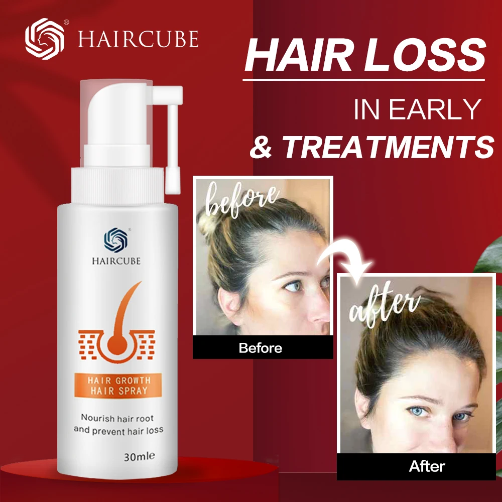 Эссенция для роста волос HAIRCUBE быстрорастущая Сыворотка уход за волосами