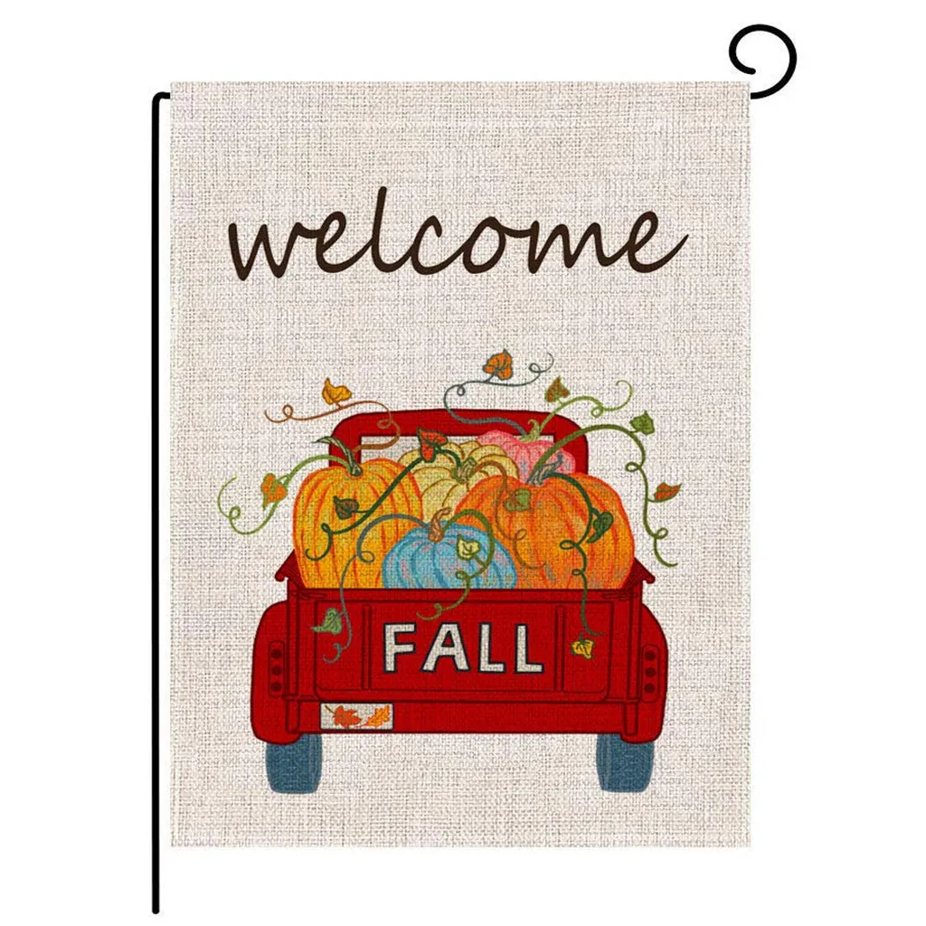 Любовь в День благодарения урожая садовый баннер оформление дома 30x45cm лидер