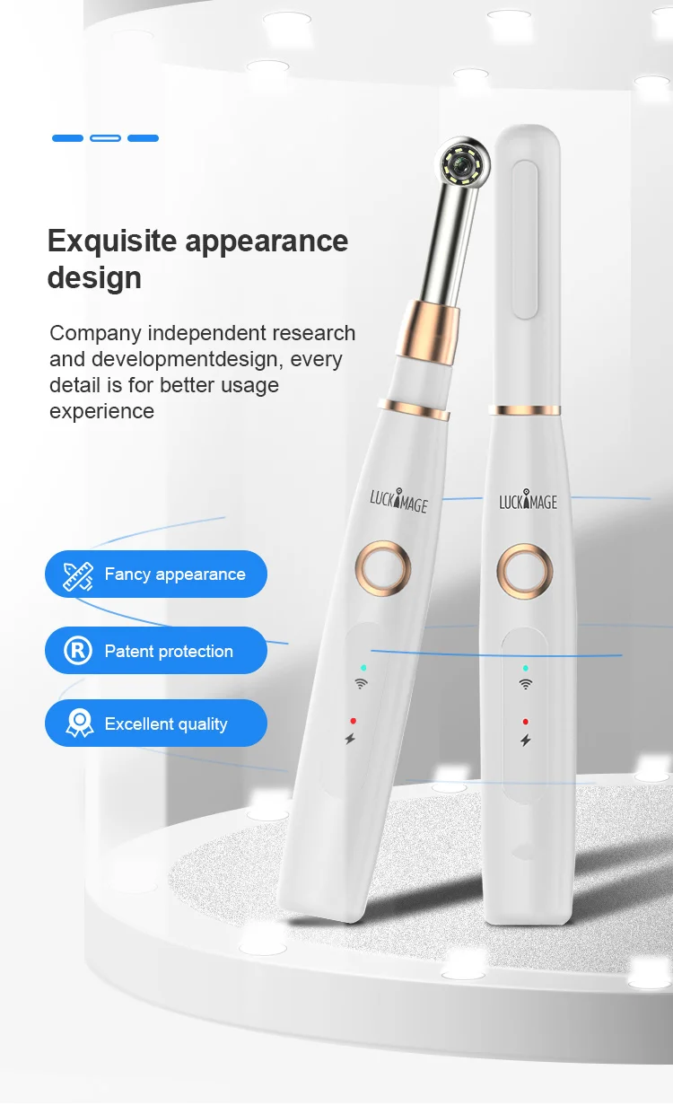 Внутриоральная камера для полости рта HD 720P Wi-Fi эндоскоп зубов зеркало