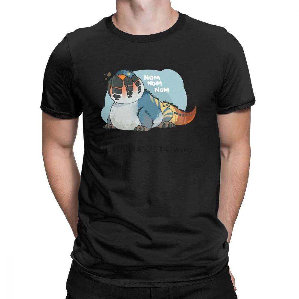 Dodogama и игроманов костюм Монстер Хантер для Мир футболки мужчин хлопок смешные с