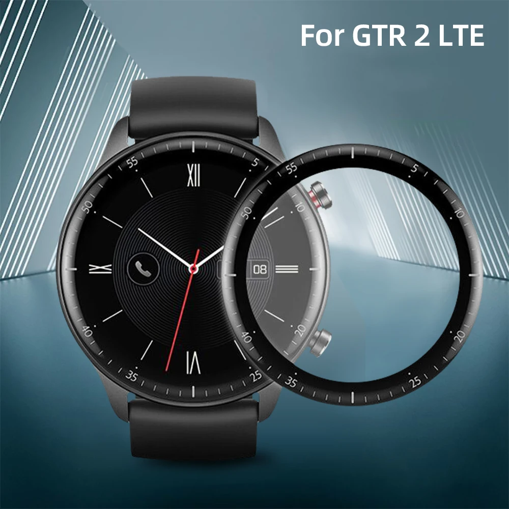 

Soft Fibre Glass Protective Film Cover For Amazfit Watch GTR2 LTE/eSIM GTR2 GTR2e For Xiaomi Amazfit Full Screen Protector Case