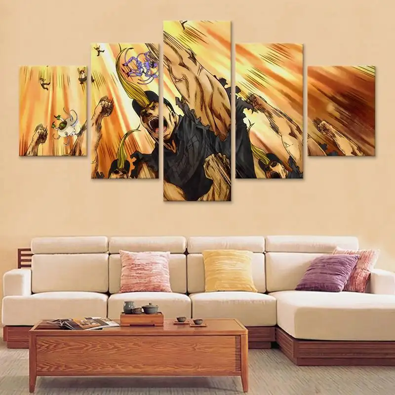 

Anime Cells at Work Artwork Poster Prints Home Decoration 5 Pieces Wall Art Living Room Modular Pictures Canvas Painting