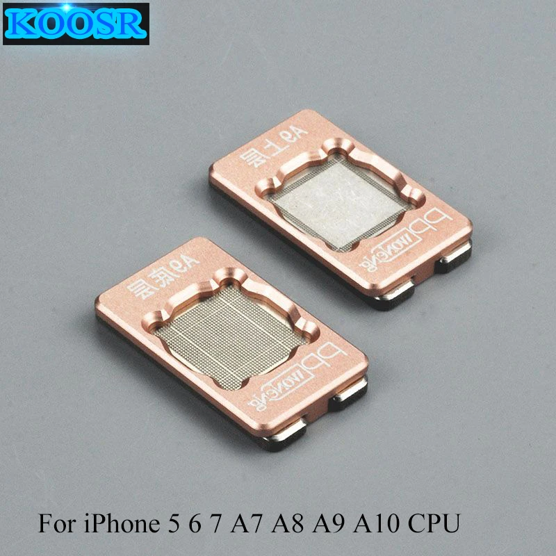 Трафарет для iPhone 6S 6 Plus 6SP 7 A7 A8 A9 A10 CPU Ram верхний и нижний ребол трафареты Оловянная