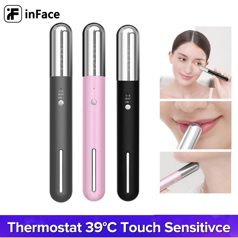

InFace Electric Eye Massager Fading Dark Circles Crow's Feet Anti Wrinkle Aging 39 Degree Constant Temperature Eye Care Tools