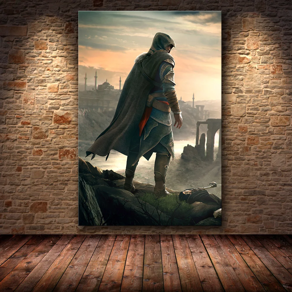 14 Без рамки игра Плакат Украшение живопись Assassin's Creed на HD холсте Картина на холсте художественный плакат стены искусства холст - Цвет: 14