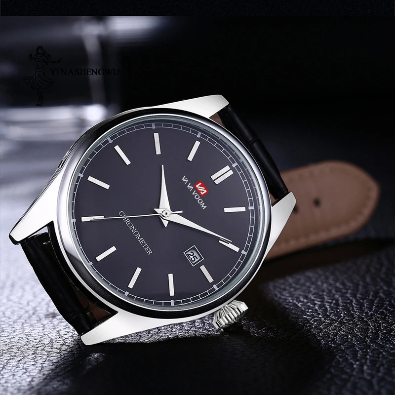 

Waterproof Watch Quartz Large Dial Belt Watch Stainless Steel New Top Brand Luxury Men's Leisure Sports Suitable for Gifts Sonon