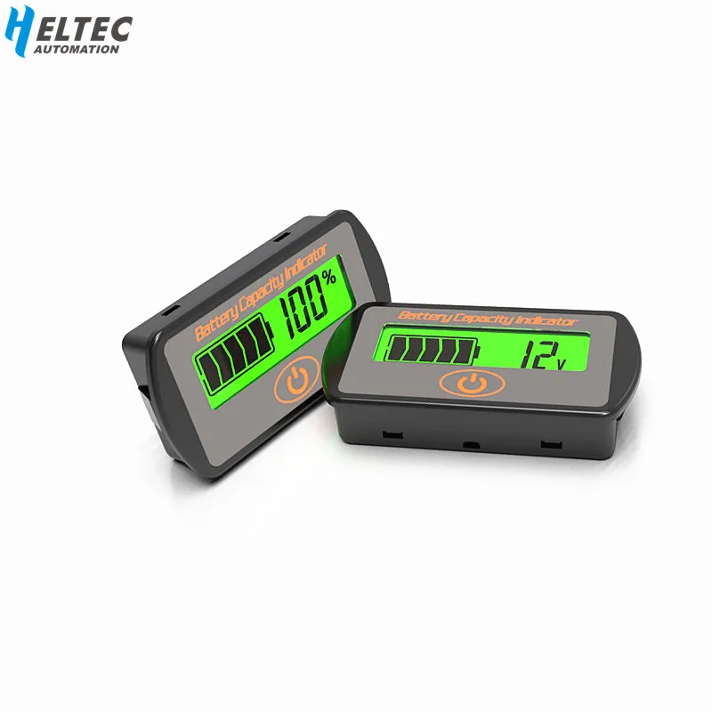 1 шт. 12 В/24 В Регулируемый ЖК дисплей Автомобильный свинцово кислотный литиевый