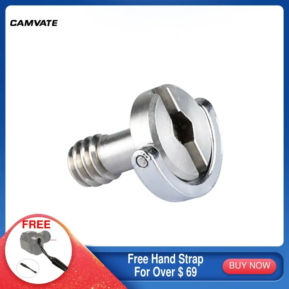 Винт для камеры CAMVATE с D-образным кольцом и стандартной резьбой 1/4 &quot-20