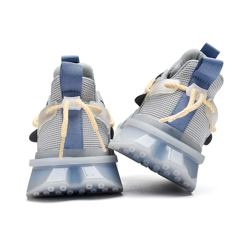 

2021 Mens Casual Shoes Fashion Male Sneakers Air Cushion Breathable Sports Running PU Mesh Tenis Men Boots Lightweight Sneakers