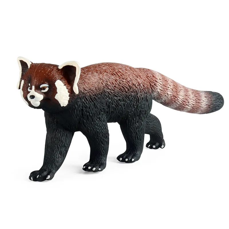 Фигурки животных красная панда коллекционные игрушки дикие животные