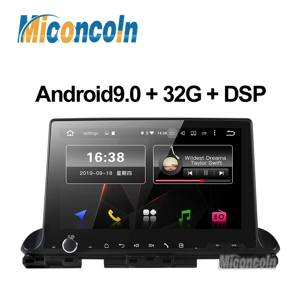 Android 9 02 + 32G gps навигация автомобильный dvd для Kia CERATO K3 2018 2019 мультимедийный плеер