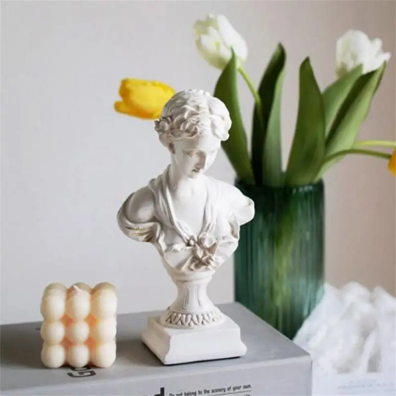 Venus Girl Sculpture Small Resin Retro Greco-Roman European Style Creative Home Decoration Art Photo | Дом и сад
