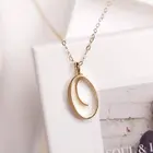 1 шт. из нержавеющей стали сплав США Алфавит Начальная буква O Америка 26 английское слово буква семья друг Имя Знак ожерелье ювелирные изделия