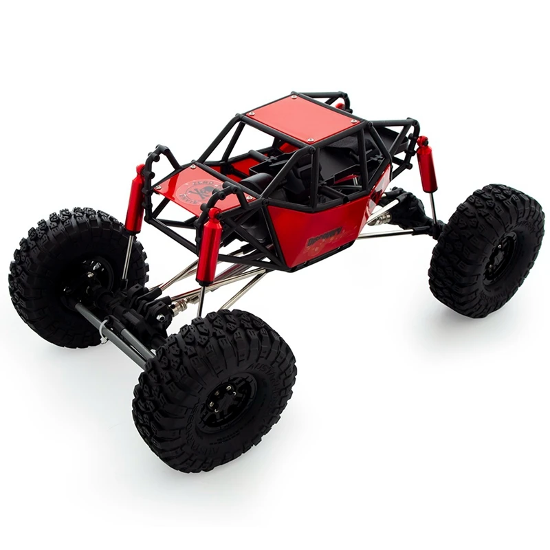

310mm Wheelbase Rock Buggy Chassis with Tube Roll Cage Wheel for 1/10 RC Crawler Car Axial SCX10 90046 for Traxxas