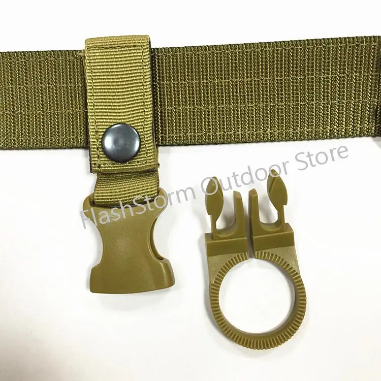 Лямки пряжки рюкзак вешалка крючки держатель для бутылки воды Зажим ремня