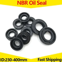 large size nbr framework oil seal id 230mm 400mm od 255 630mm thickness 12 25mm nitrile butadiene rubber gasket rings