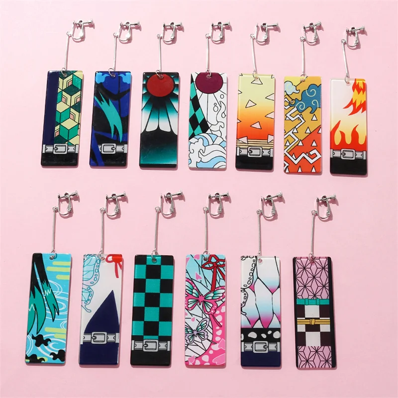 Акриловые серьги