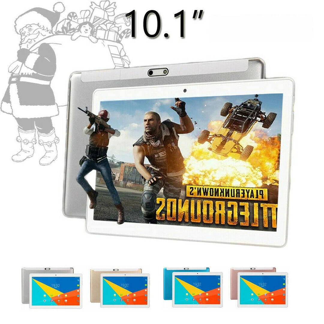 4G LTE wifi планшет Android 9,0 Pad 2.5D 10,1 дюймов HD экран wifi металлический планшет ПК Двойная камера десять ядер 4G сеть