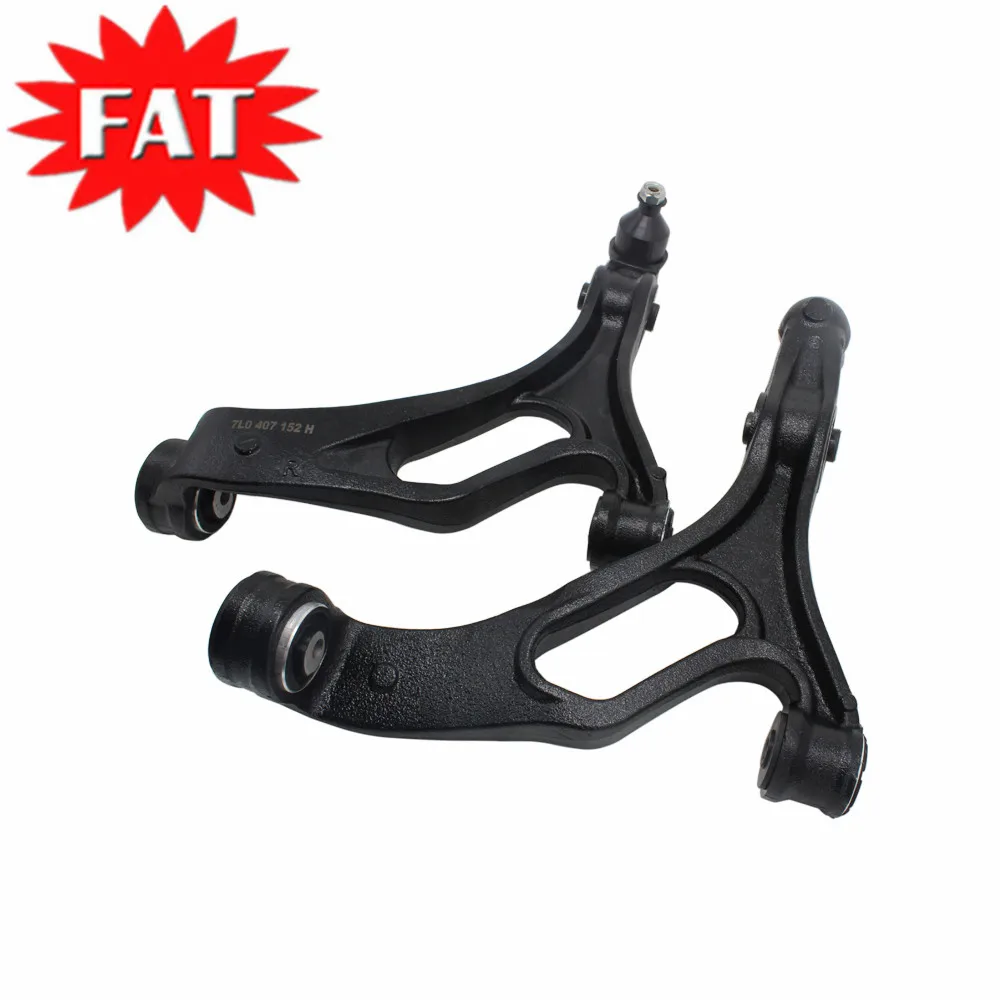 2 шт./пара Нижняя передняя пневматическая подвеска Управление Arm для Фольксваген Touareg 7L Porsche Cayenne 955 2002-2010 7L0407151H 7L0407152H