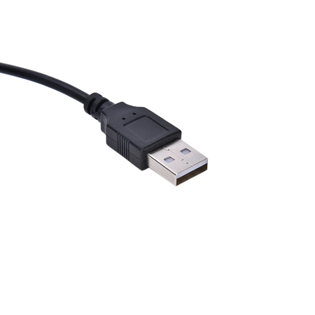 WH038 Connect 3pin or 4pin fan to USB Adapter Cables 3/4 Pin Computer PC Fan Power Cable Connector |