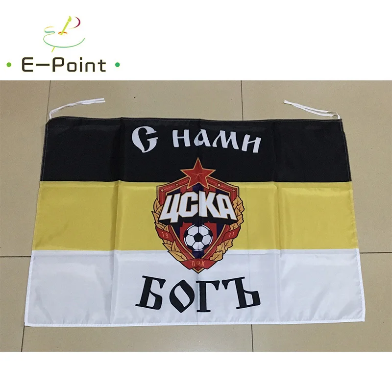 

95cm*65cm Size Russia PFC CSKA Moscow Christmas Decorations for Home Handing Polyester Flag Banner Gifts