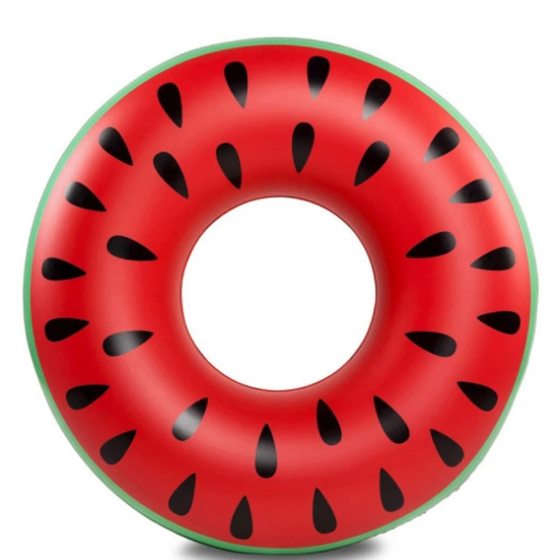

Swim Circle Pool Beach Summer Beach Kids Watermelon Inflatable Swimming Ring Inflatable Pool Float Circle Adult Children Pool