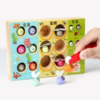 wooden magnetic fishing game for kid 2 3 years old montessori preschool education gift fine motor skill toy for toddler