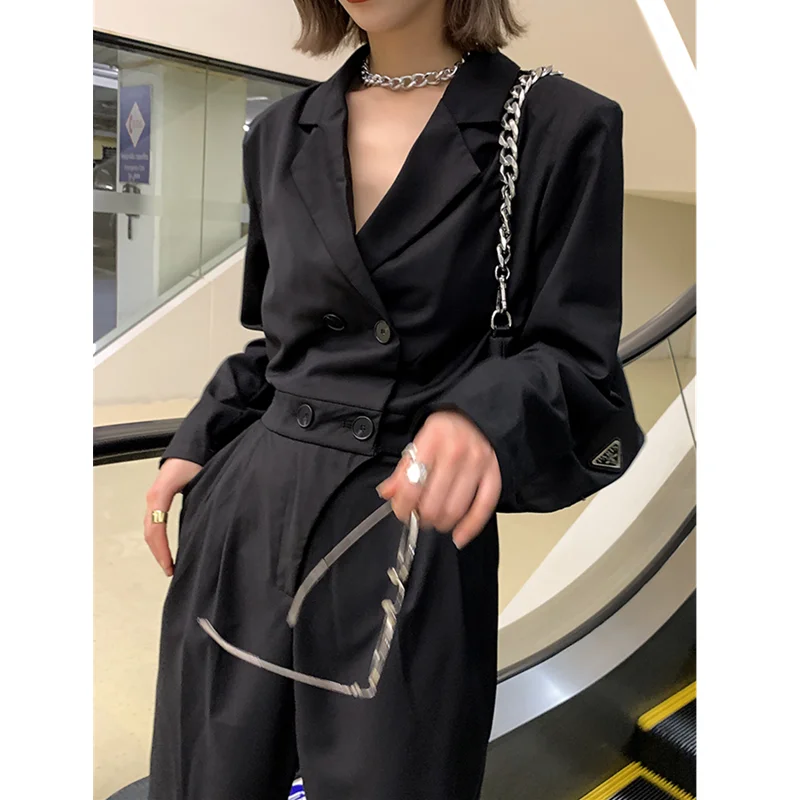 

Bandage 2021 Fashion Buttons Women Slim Denim Jeans Romper Bodycon Long One-Piece BIB Pants Overalls Jumpsuit Playsuit NEW