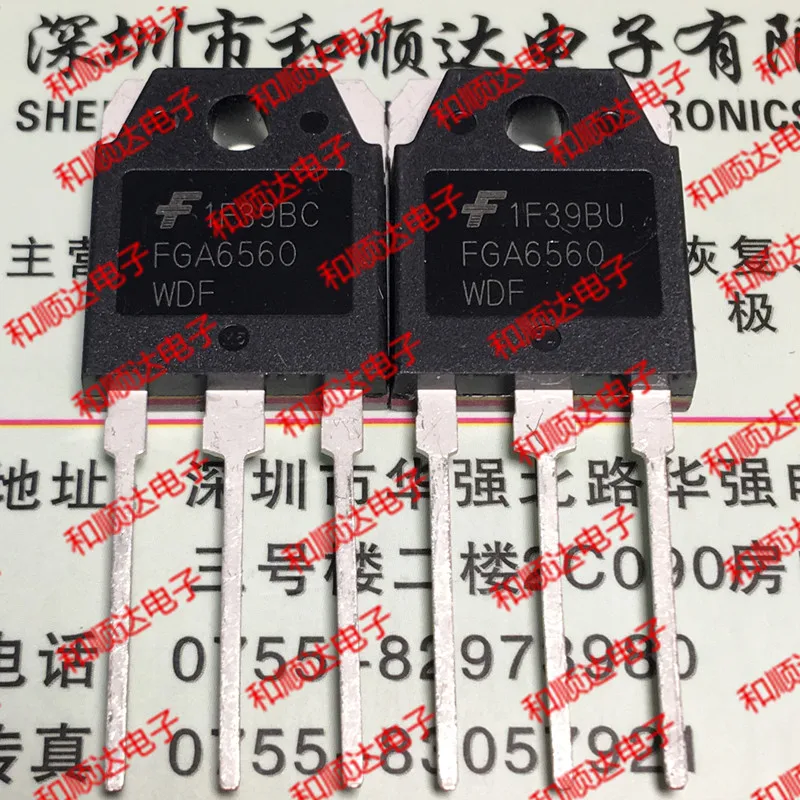 

10pcs/lot FGA6560WDF New Spot TO-3P 650V 120A