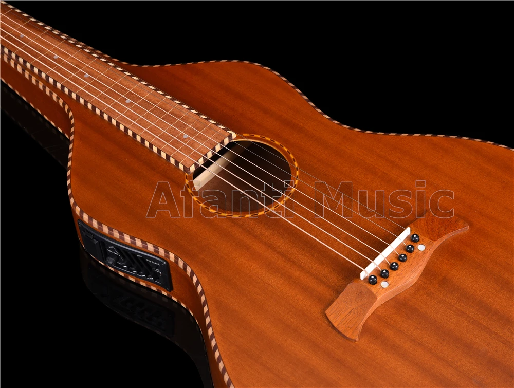 Afanti музыка все Sapele Дерево Weissenborn Гавайская гитара(HG-735