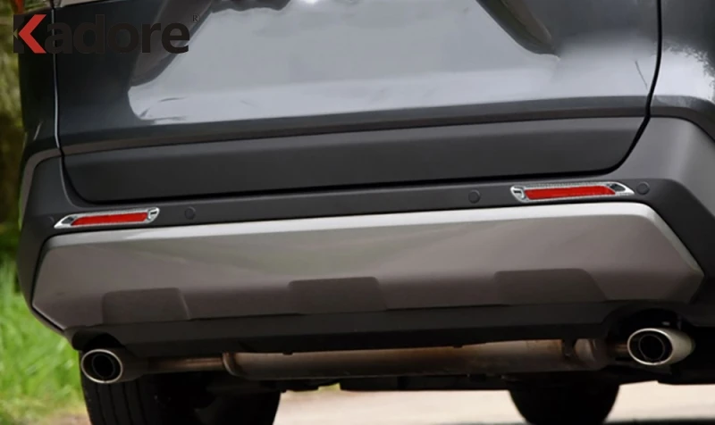 Для Toyota RAV4 RAV 4 2019 2020 2021 ABS хромированный задний отражатель противотумансветильник