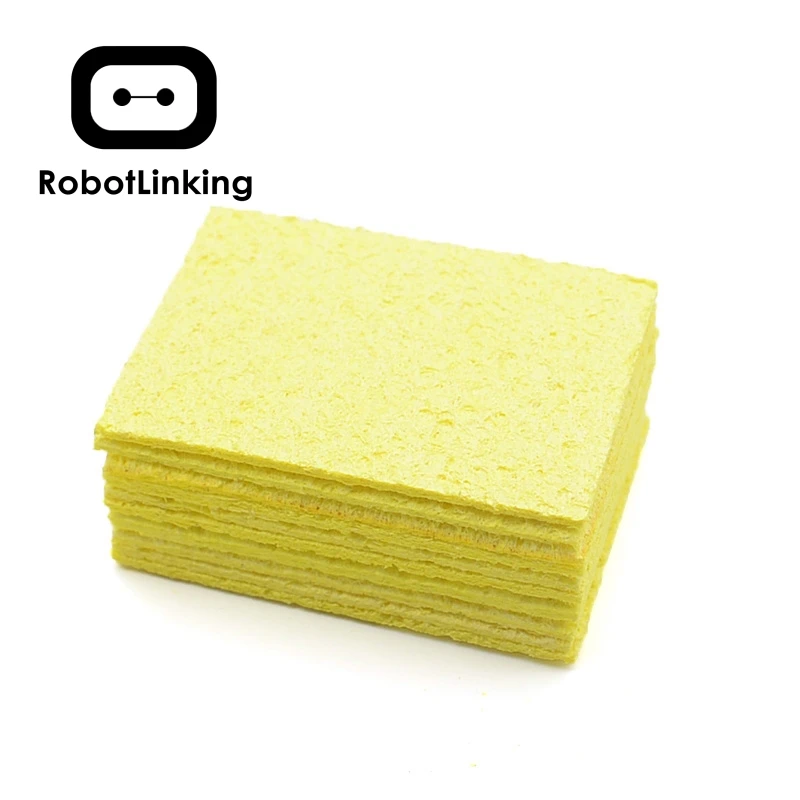10 шт. желтый Чистящая губка очиститель для устойчивого управления