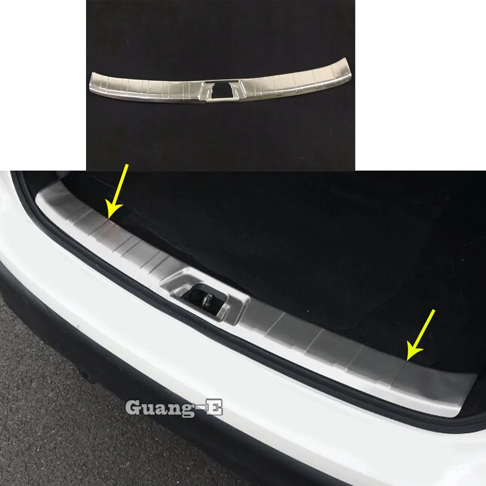 

For Nissan Qashqai 2019 2020 2021 styling Stainless Steel Back Rear Pedal Door Scuff Plate Frame Internal Inside Threshold 1pcs