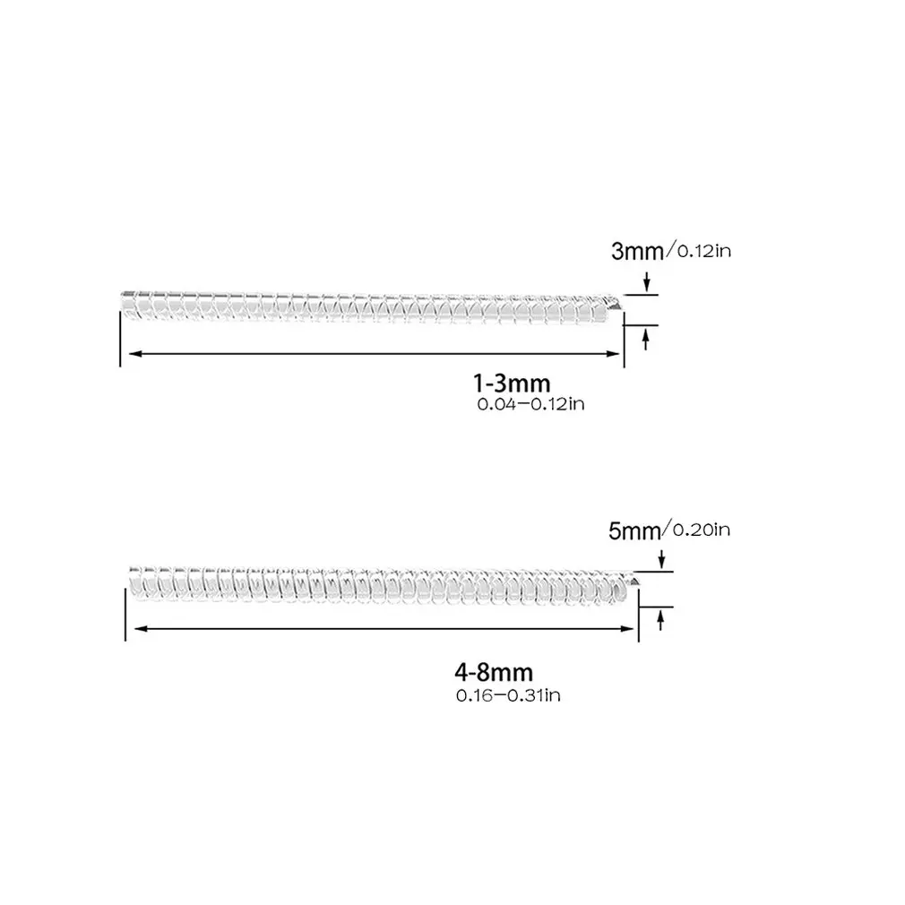 

Portable Adjustable Ring Regulator Rope Transparent Spring Coil Keychain Cellphone Cord Key Extender Ring Artifact