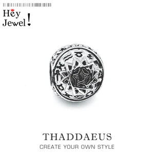 Бусины Знак зодиака подходит браслет ожерелье из Европы 925 стерлингового серебра Карма волшебному обаянию европейские ювелирные изделия аксессуары для мужчин и женщин