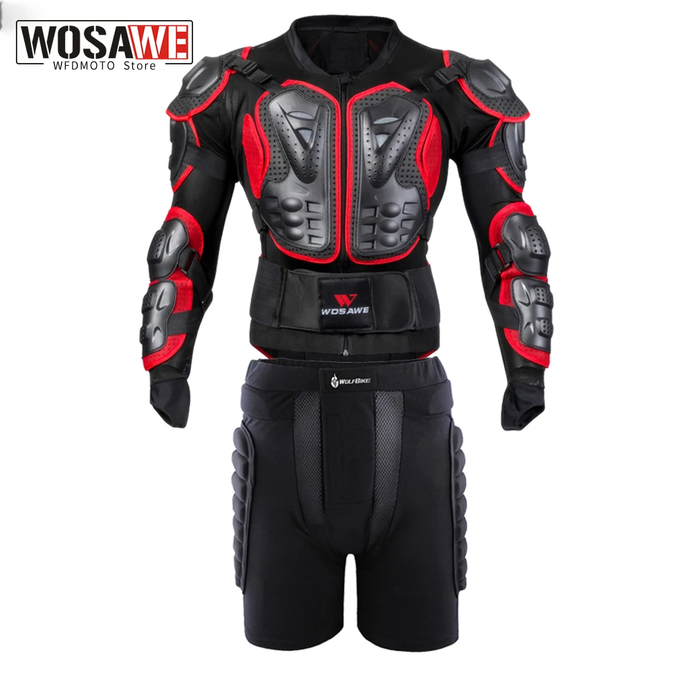 WOSAWE куртка для защиты всего тела мотоциклетная Защитная броня мотокросса гонок