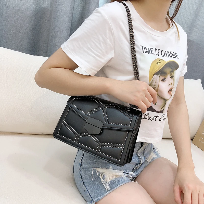 Модные маленькие сумки через плечо для женщин трендовые дизайнерские роскошные