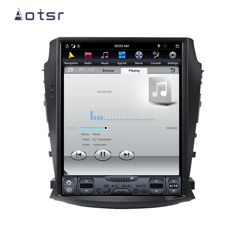 Android 8.1 Tesla Styel Car DVD Player GPS Navigation For Changan CS75 Auto Stereo Radio Multimedia Player Unit